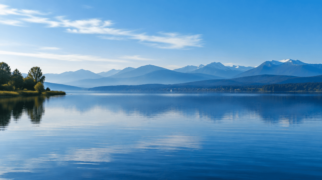 Der Ammersee im oberbayerischen Alpenvorland – Symbolbild